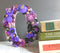 Handmade Artful Freestanding Designer Letter - PURPLE - Sew Colorful Designs
