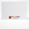 On Trend: Blank Notecard Set of 4 Cards, 2 Each of 2 Different Designs with Matching Embellished Envelopes