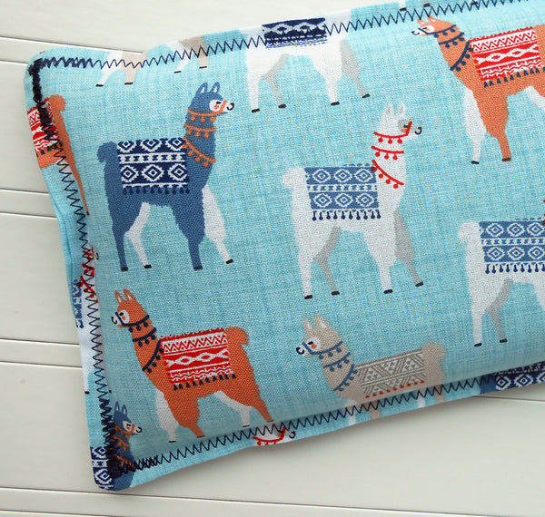 Microwavable Heating Pad and Ice Packs Warm & Cold Compress "Llama