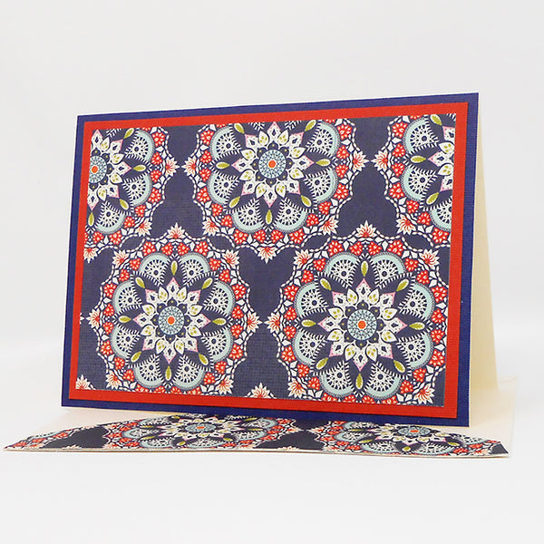 Blank Notecard Set 6 Different All Occasion Cards Sew Colorful Designs