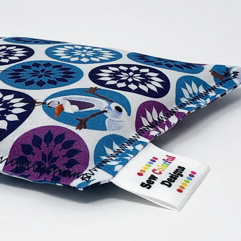 Frozen Olaf: Flax Seed Hot & Cold Pack | Microwavable Heating Pad and Ice Pack