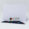 Galaxy: Blank Notecard Set of 4 Cards, 2 Each of 2 Different Designs with Matching Embellished Envelopes