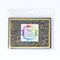 Glam Garden: Blank Notecard Set of 4 Cards with Matching Embellished Envelopes