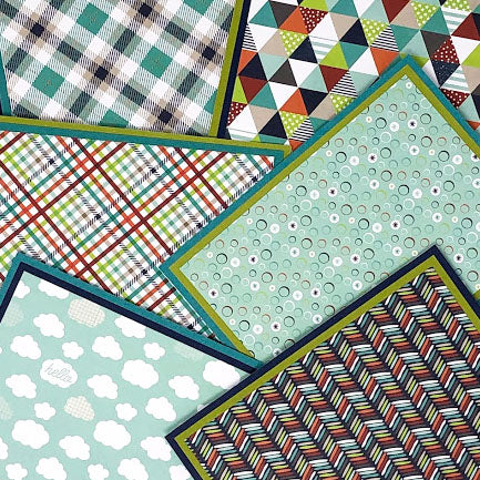 Imagine That: Stationery Set of 6 Different Blank Cards with Matching Embellished Envelopes