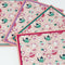 Little Girls: Blank Notecard Set of 4 Cards, 2 Each of 2 Different Designs with Matching Embellished Envelopes