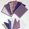 Love Ya: Stationery Set of 6 Different Blank Cards with Matching Embellished Envelopes
