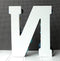 Handmade Artful Freestanding Designer Letter - BLUE - Sew Colorful Designs