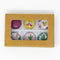 New Day: Set of 6 Color Pop Dots Magnets