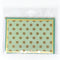 On Trend: Blank Notecard Set of 4 Cards, 2 Each of 2 Different Designs with Matching Embellished Envelopes