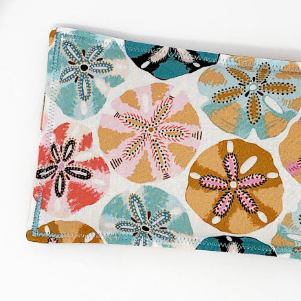 Sand Dollars: Flax Seed Hot / Cold Pack | Microwavable Heating Pad and Ice Pack
