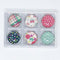 Sweet Girl: Set of 6 Color Pop Dots Magnets