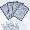 Yeti Fun: Blank Notecard Set of 4 Cards with Matching Embellished Envelopes