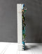 Handmade Artful Freestanding Designer Letter - AQUA & LIME GREEN - Sew Colorful Designs