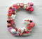 Handmade Artful Freestanding Designer Letter - PINK & WHITE - Sew Colorful Designs