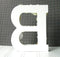 Handmade Artful Freestanding Designer Letter - White - Sew Colorful Designs