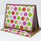 Fashionista Forest: Blank Notecard Set of 4 Cards, 2 Each in 2 Different Designs with Matching Embellished Envelopes
