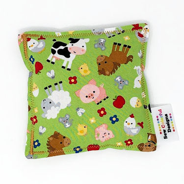 Farm Friends: Flax Seed Hot / Cold Pack | Microwavable Heating Pad and Ice Pack