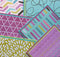 Urban Jewel: Blank Notecard Set of 6 Different Cards with Matching Embellished Envelopes