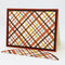 Autumnal Garden: Blank Notecard Set of 4 Cards, 2 Each of 2 Different Designs with Matching Embellished Envelopes