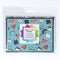 Bow Wow: Blank Notecard Set of 4 Cards, 2 Each of 2 Different Designs with Matching Embellished Envelopes