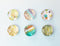 Happy Camper: Set of 6 Color Pop Dots Magnets - Sew Colorful Designs