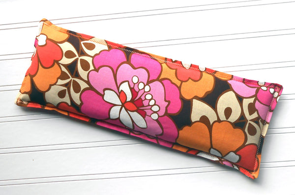 Stella: Flax Seed Hot/Cold Pack | Microwavable Heating Pad and Ice Pack - SALE - Sew Colorful Designs