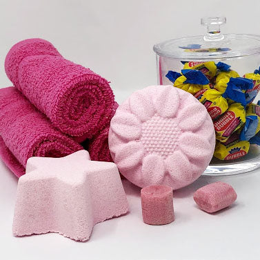 Bubble Gum: Fizzy Star or Flower Bath Bomb