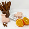Cinnamon Orange: Fizzy Holiday Bath Bomb - SALE