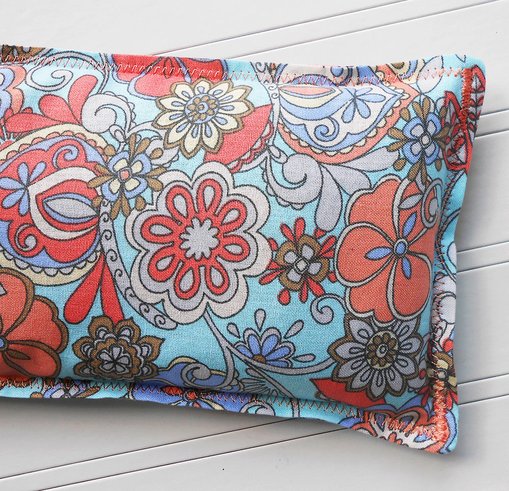 Isabella: Flax Seed Hot/Cold Pack | Microwavable Heating Pad and Ice Pack - Sew Colorful Designs
