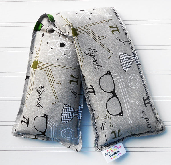 Big Bang: Flax Seed Hot / Cold Pack | Microwavable Heating Pad and Ice Pack - Sew Colorful Designs