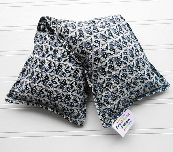 Tesla: Flax Seed Hot/Cold Pack | Microwavable Heating Pad and Ice Pack - Sew Colorful Designs