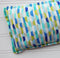 Fractured Waves: Flax Seed Hot/Cold Pack | Microwavable Heating Pad and Ice Pack - Sew Colorful Designs