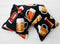 Happy Hour: Flax Seed Hot/Cold Pack | Microwavable Heating Pad and Ice Pack - Sew Colorful Designs