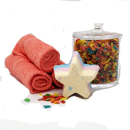 Fruity Pebbles: Fizzy Star Bath Bomb