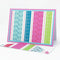 Winter Sweetheart: Blank Notecard Set of 6 Different Cards with Matching Embellished Envelopes