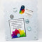 Jack Frost: Set of 6 Color Pop Dots Magnets
