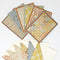 Modern Meadow: Blank Notecard Set of 6 Different Cards with Matching Embellished Envelopes