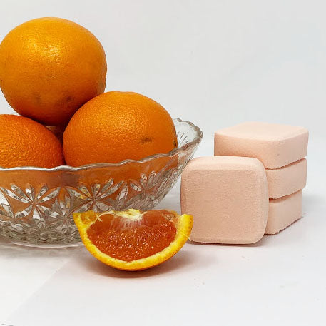 Orange Zest: 2 Pack Menthol Shower Steamers