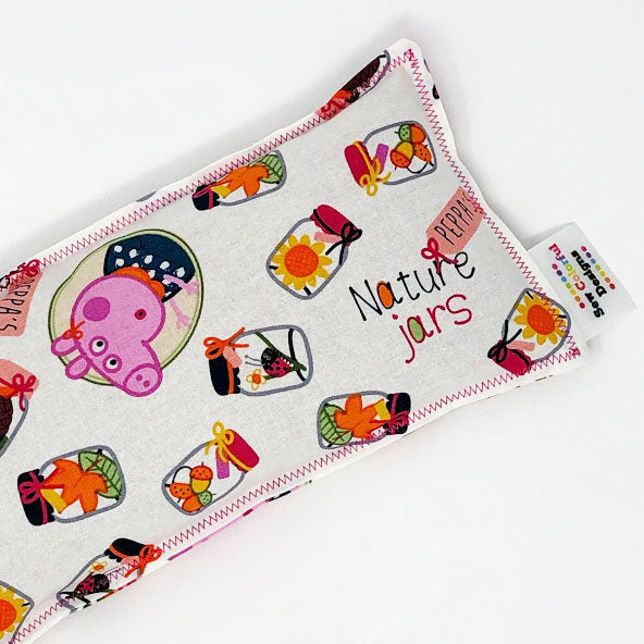 Peppa Pig's Nature Walk: Flax Seed Hot / Cold Pack | Microwavable Heating Pad and Ice Pack