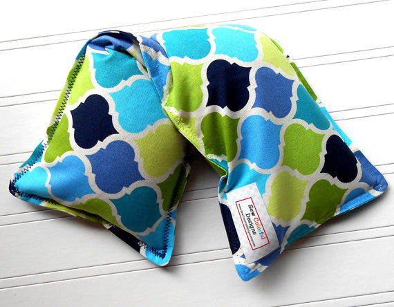 Prepster: Flax Seed Hot/Cold Pack | Microwaveable Heating Pad and Ice Pack - SALE - Sew Colorful Designs