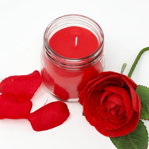 Rose Petal Gelato: Soy Blend Candle - 7.5oz Hand-Poured