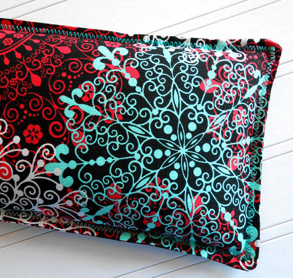 Celebration: Flax Seed Hot/Cold Pack | Microwave Heating Pad and Ice Pack - Sew Colorful Designs