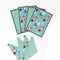 Bow Wow: Blank Notecard Set of 4 Cards, 2 Each of 2 Different Designs with Matching Embellished Envelopes