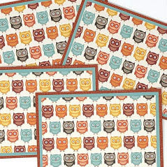 Owl Pals: Blank Notecard Set, 4 Different Cards with Matching Embellished Envelopes